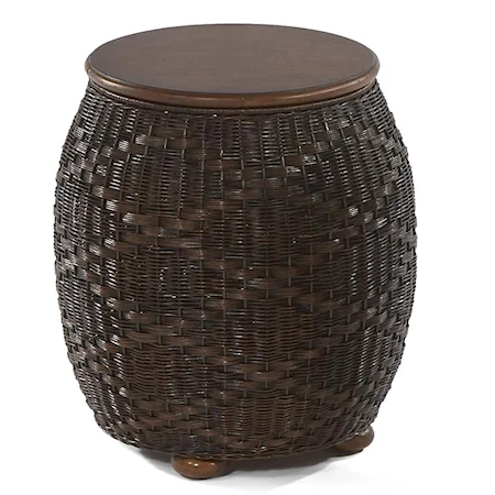 Alleghany Drum Shaped Stool